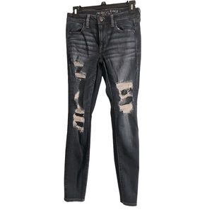 American Eagle super stretch jeans.